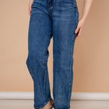 DENIM JEANS WIDE LEG  / ZM6602