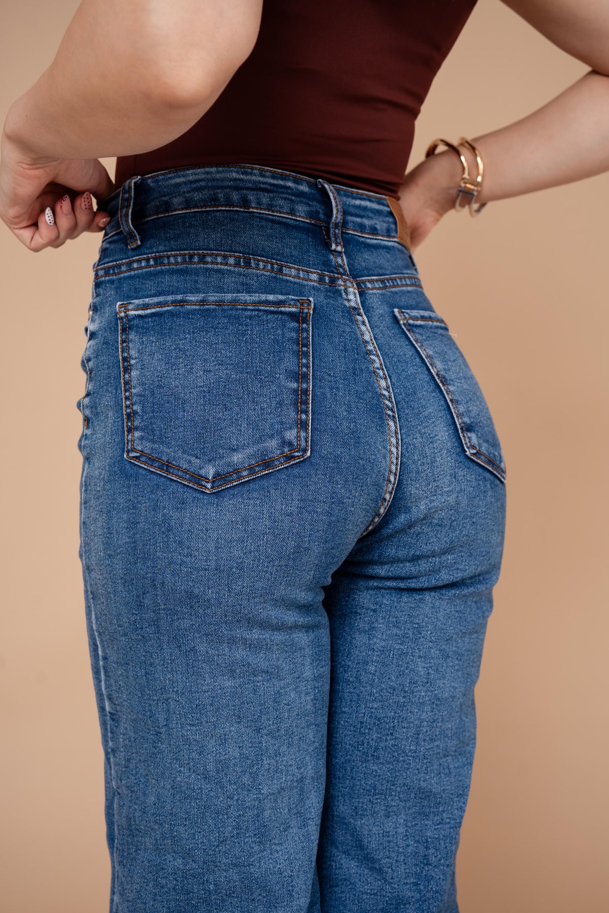 DENIM JEANS WIDE LEG / ZM6603