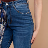 DENIM JEANS WIDE LEG / ZM6604