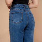 DENIM JEANS WIDE LEG / ZM6618