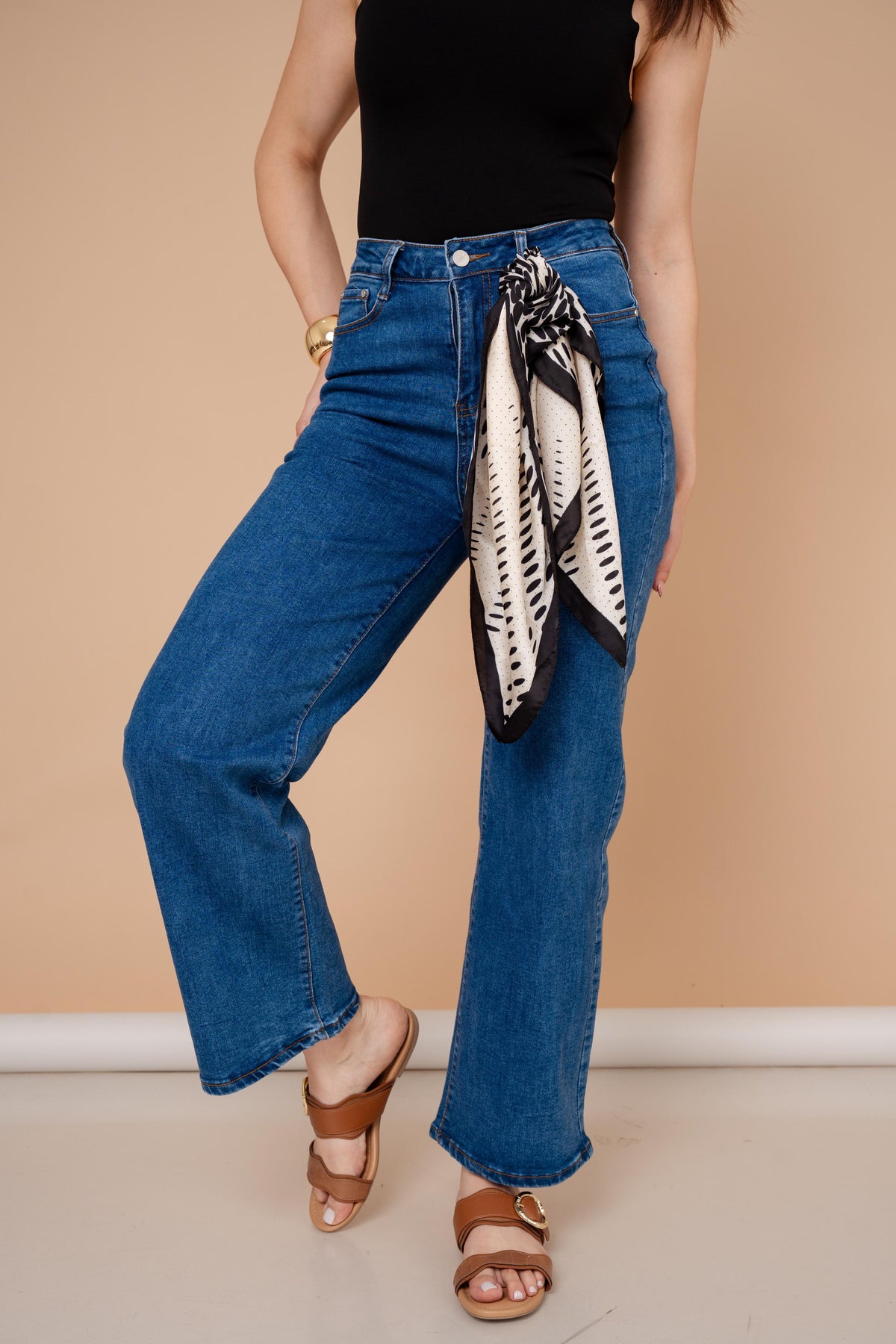 DENIM JEANS BOOT CUT / ZM6619