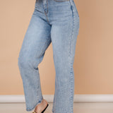 DENIM JEANS WIDE LEG  / ZM6625