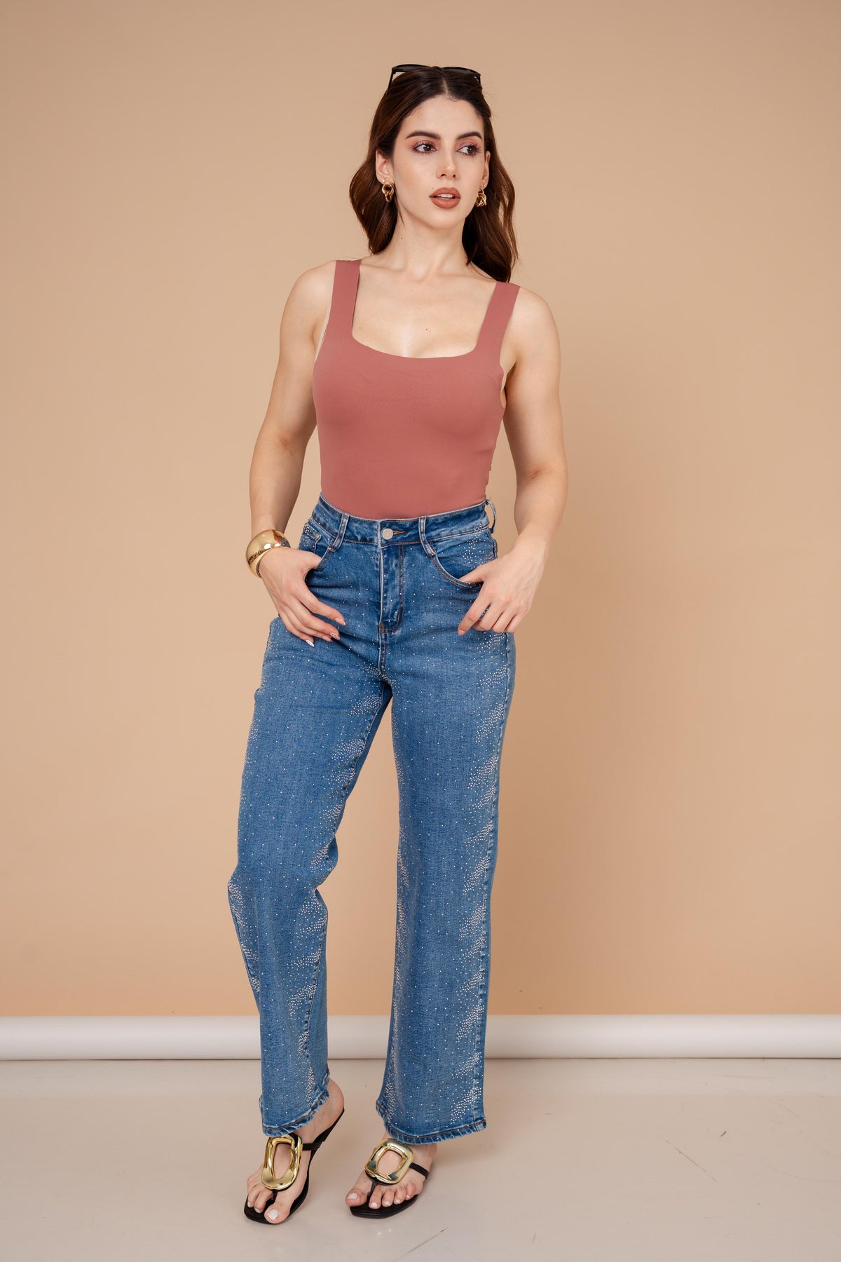 DENIM JEANS STRAIGHT / ZM6628