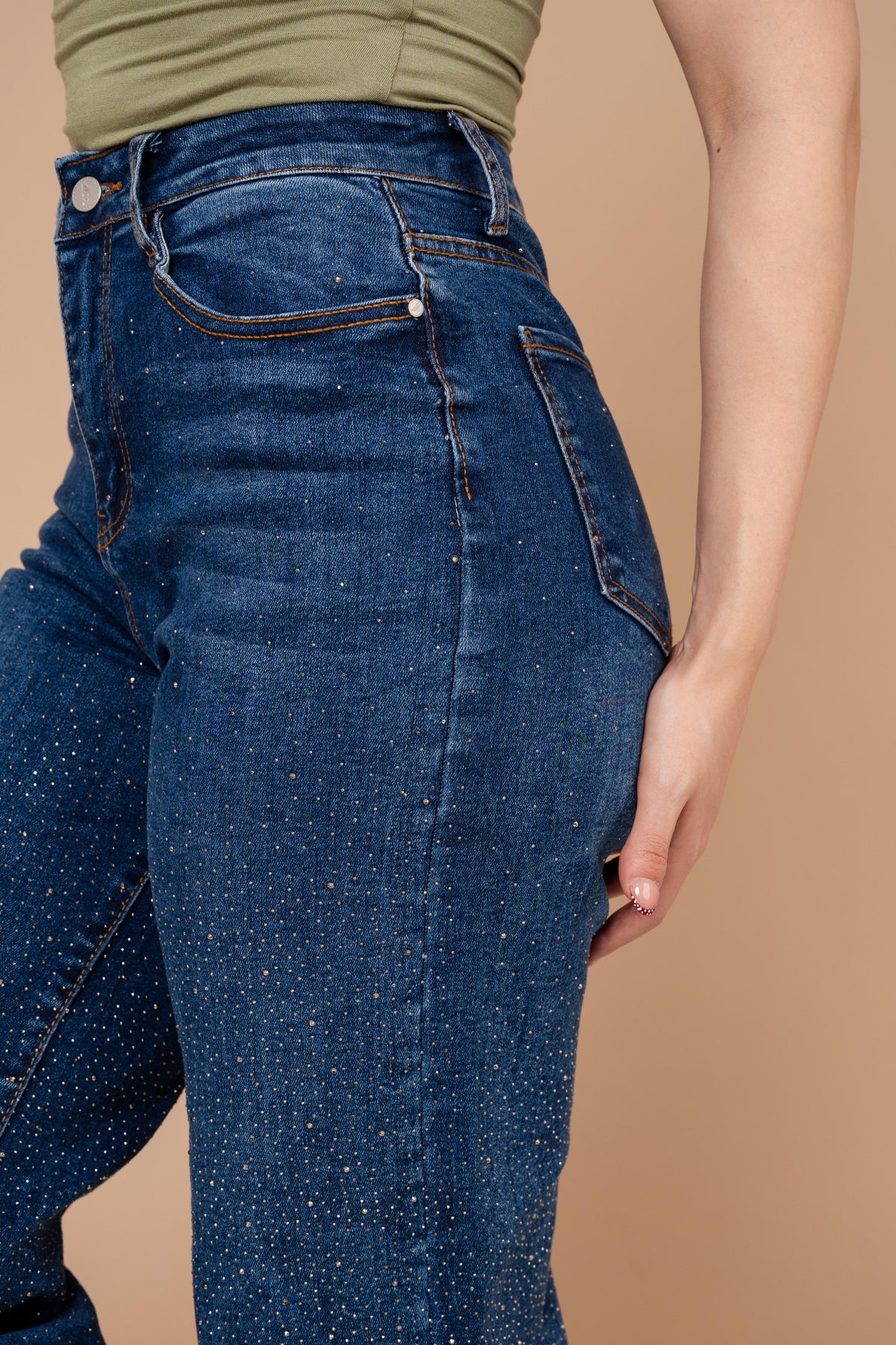 DENIM JEANS WIDE LEG / ZM6629