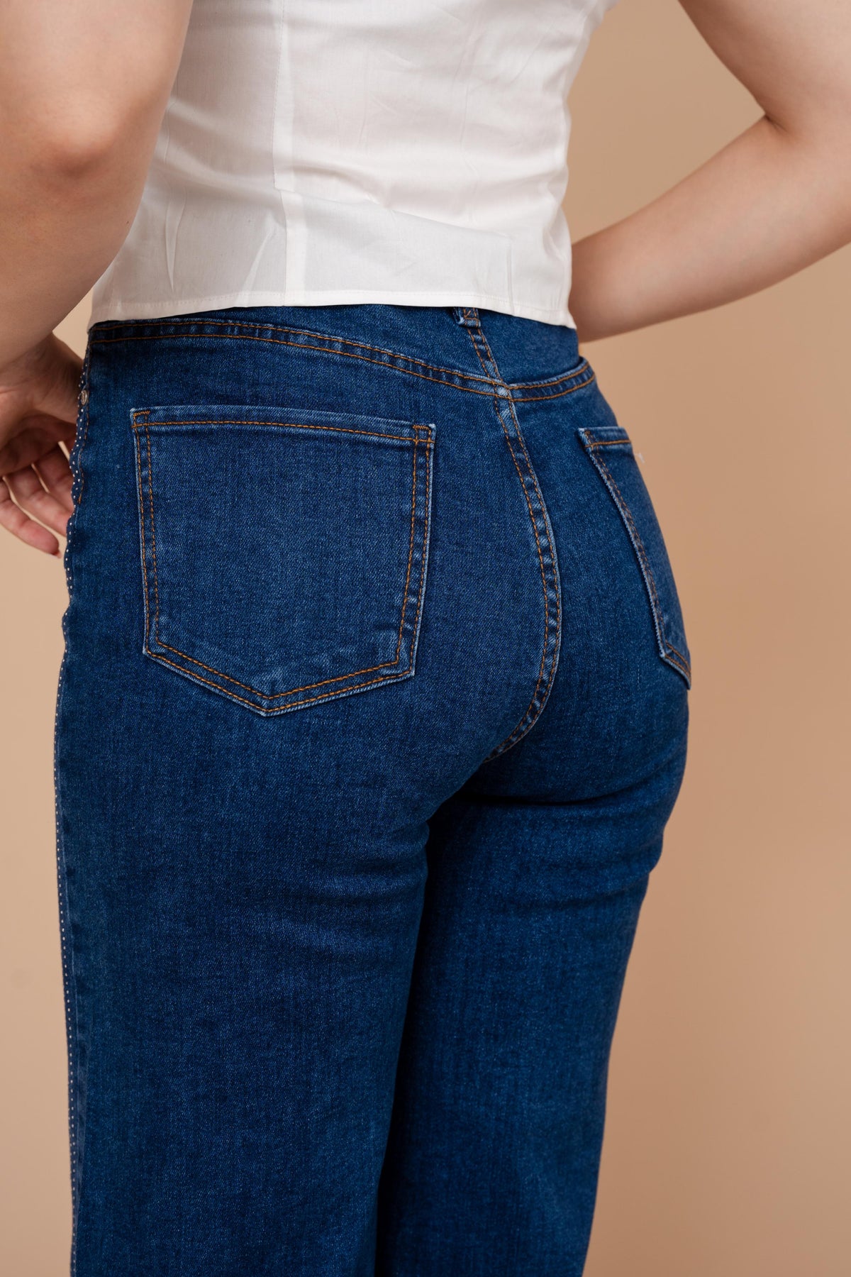 DENIM JEANS WIDE LEG / ZM6630