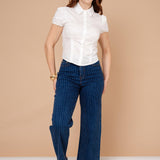 DENIM JEANS WIDE LEG / ZM6630