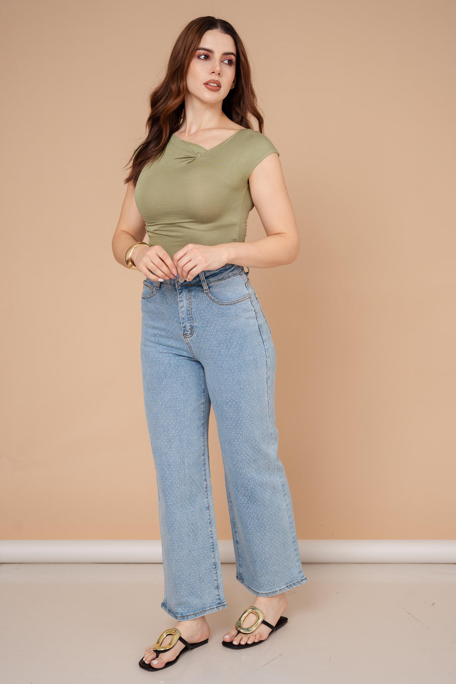 Denim Jeans Wide Leg · foto 1