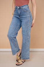 DENIM JEANS WIDE LEG / ZM6636