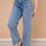 DENIM JEANS WIDE LEG / ZM6636