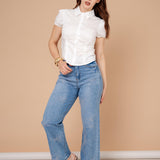 DENIM JEANS WIDE LEG / ZM6638
