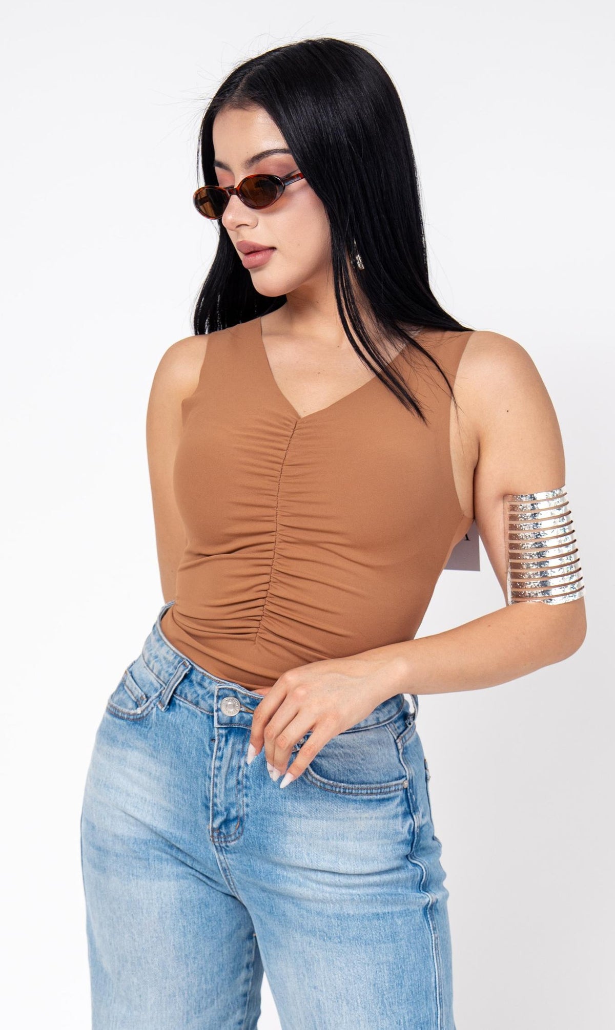 Bodysuit Drapeado Stretch | ZAIVA