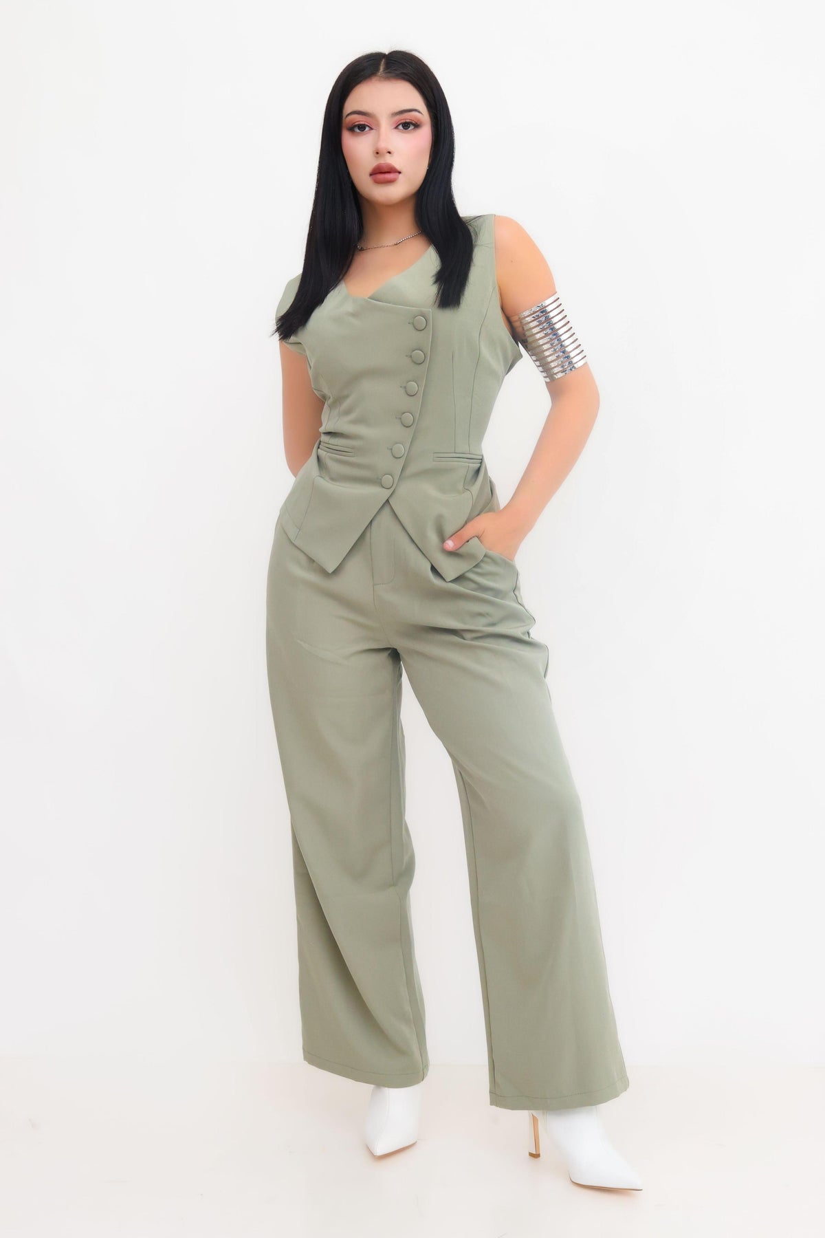 Duo Set Sastre color Verde | ZAIVA