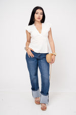 Blusa Casual Encaje | ZAIVA