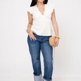 Blusa Casual Encaje | ZAIVA