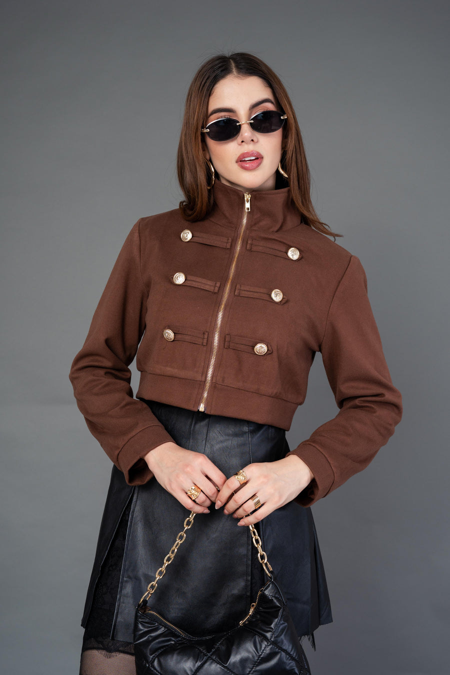Jacket Cropped Militar · foto 4