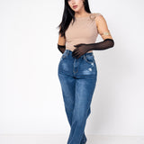 Crop Top Stretch Con Hebilla | ZAIVA