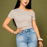 Blusa Escote Barco por mayoreo — ZAIVA (vista 8)