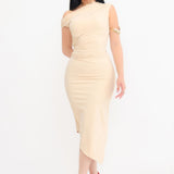 Vestido Bodycon Hombro Asimetrico | ZAIVA