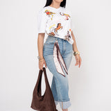 Playera Estampada Con Estoperol De Piedra | ZAIVA