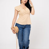 Blusa Casual Encaje | ZAIVA