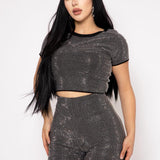 Duo Set Brillante Con Stretch | ZAIVA