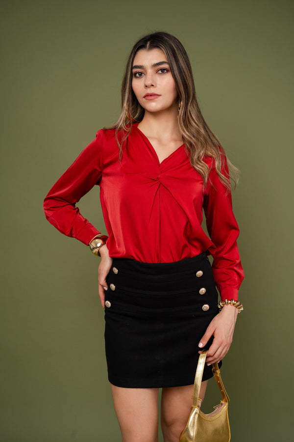 Camisa Satin Twist · foto 1