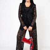 Conjunto Encaje color Negro | ZAIVA