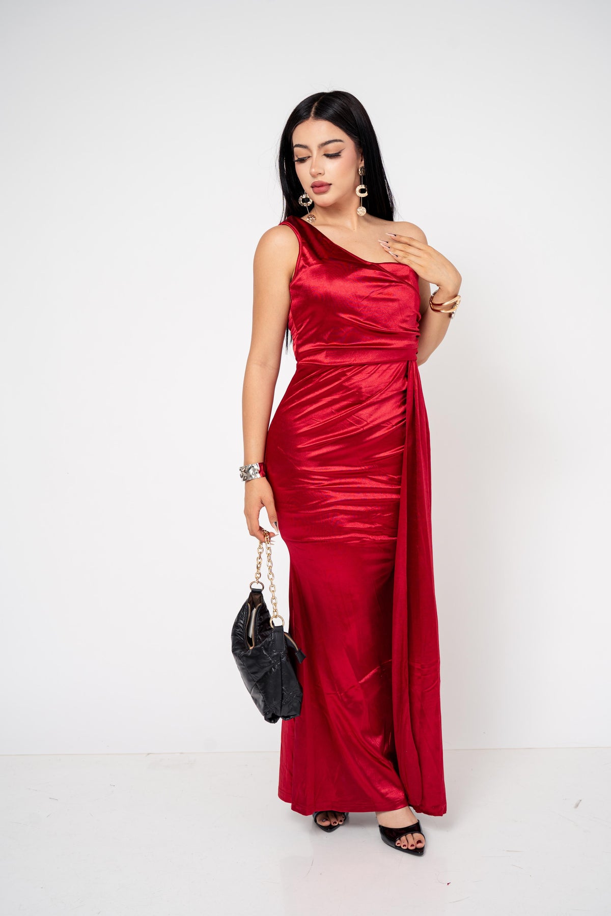 Vestido Graduación Stretch color Rojo | ZAIVA