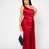 Vestido Graduación Stretch color Rojo | ZAIVA