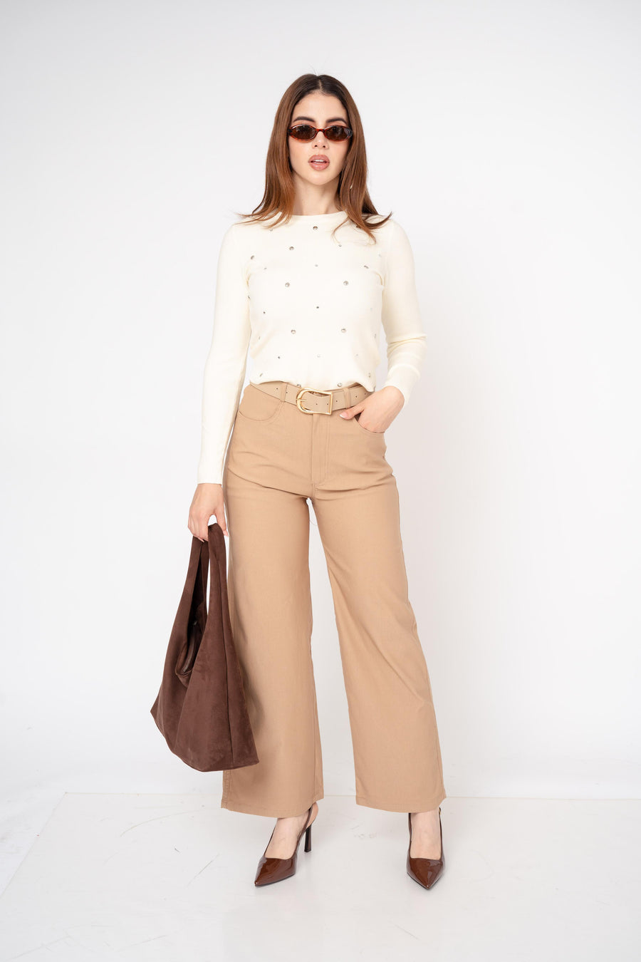 Pantalón Wide Formal · foto 4