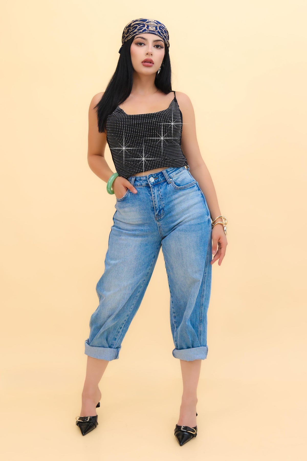 Top Brillos Mesh | ZAIVA