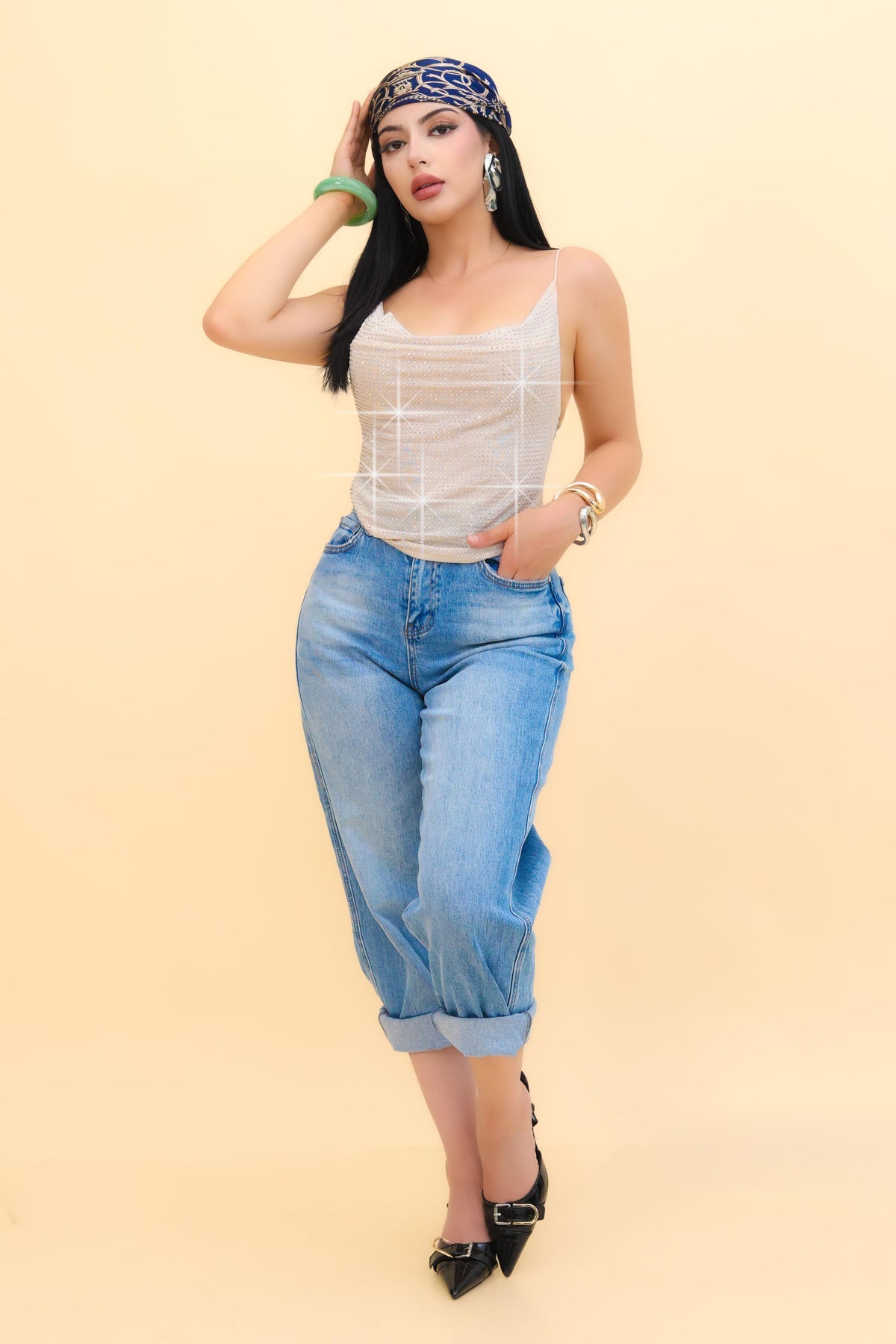 Top Brillos Mesh | ZAIVA