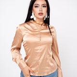 Blusa Clasica Satin por mayoreo — ZAIVA (vista 4)