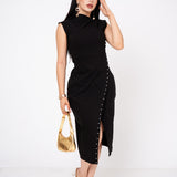 Vestido Midi Wrap por mayoreo — ZAIVA (vista 3)