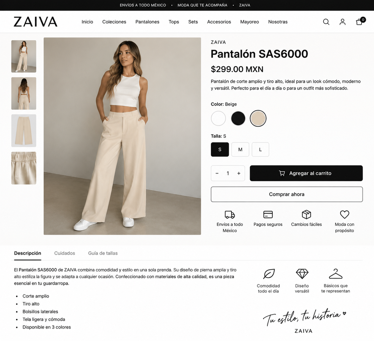 Imagen de prueba para Pantalón SAS6000